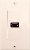HDMI-������� Dr.HD Wall plate 1xHDMI, rectangle shape