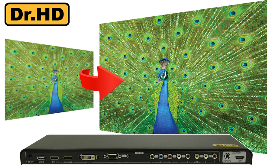 HDMI конвертеры Dr.HD – аналог в цифру 4K и наоборот изображение HDMI конвертеры Dr.HD